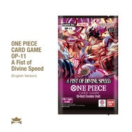 One Piece Card Game Booster Pack OP-11 A Fist of Divine Speed [English Version]