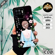 HP OPPO A94 Case OPPO A94 4G Case Latest 2021 Softcase Accessories Silicone Casing Case Cheaphp
