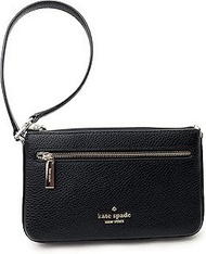 Kate Spade Pebbled Leather Convertible Wristlet (Black)