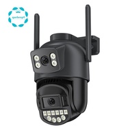 8MP Outdoors  Camera HD Dual Lens Security 5G PTZ IP Camera Digital Zoom Lens Human AI Auto Detect C