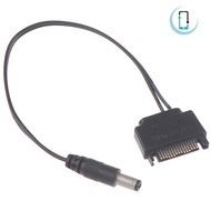 [AT] 1Pc SATA Male To DC 5.5*2.1mm 12V power supply SATA to DC Cable 20cm TH