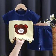 KATUN BB NIUKID - Short Sleeve Baby Clothes Set Age 0-6 Years Children's Clothes Pants Short Sleeve 