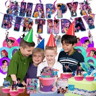 Demon Hunters Birthday Party Decoration Demon Hunters Cake Balloon Birthday Raising And Hanging I4h4