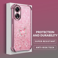 Shockproof Bumper Clear Case For OPPO A78 4G Phone Cases Silicone Casing Cover 0279 FS
