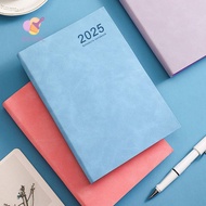 REPKG 2025 Planner Notebook, PU Monthly/Weekly/Daily Planner Planner Notebook, Portable Thickened Ti