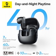Baseus Bass BS1 Noise-Cancelling Earbuds Wireless Bluetooth Earphones Samrt APP Control for Xiaomi H