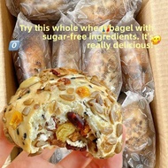Five Grain Whole Wheat Ciabatta Bread No Added Sugar Filling Breakfast Snack