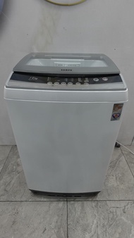 新北二手家電 推薦-SAMPO 聲寶 10公斤 定頻 全自動 單槽 直立 洗衣機 ES-B10F 2022 便宜 避風港