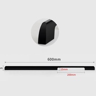 HITAM Black Mirn | Cupboard drawer door handles long 60 100 CM metal - 60 CM