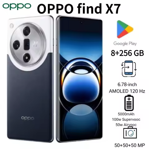 OPPO Find X7 International Version 8GB+256GB Factory Unlocked 6.78' 4500nits Peak Brightness 50MP 20