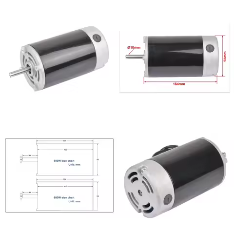 WM210V DC Brushed Motor 600W 800W