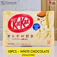 Nestlé Japan Kitkat Mini-Bar White Chocolate Feuilletine 10pcs