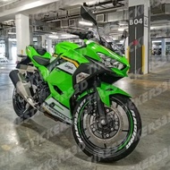 Raya Promo Stiker Tayar Motor 3D / 3D Tire Stickers Yamaha Honda RS150 Y15 Y16 CBR250 S1000R R15 R25