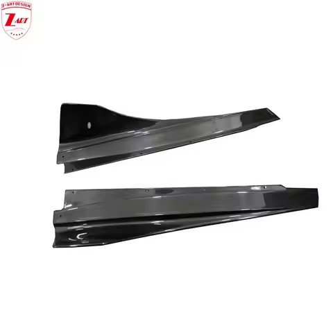 Z-ART 650S Side Skirts for Mclaren MP4-12C 650S 650 Carbon Fiber Front Splitter for MP4-12C Carbon F