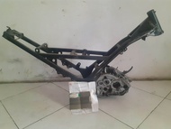 srt kmplit stnk asli bpkb asli satria Fu karbu rangka krengkes (rangka krengkes no mesin)