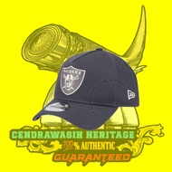 New Era 9Forty A-Frame Las Vegas Raiders Earth Tone Chainstitch Gray Heather Snapback Cap Original