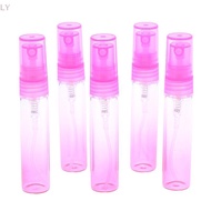 [LY] 1/5pcs 5ml Gradient Rose Red Glass Perfume  Bottle Premium Mini Travel Carry Perfume Dispenser 