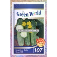 GW107 Cucumber  (40 seeds) 石黄瓜 Biji Benih Timun