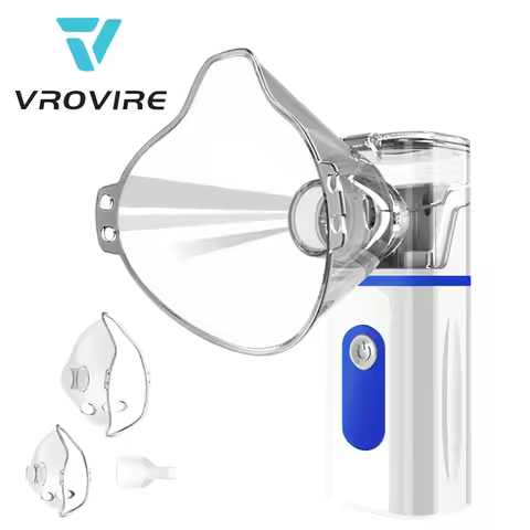 Handheld Portable Silent Nebulizer Mesh Ultrasonic Nebulizer Mini Inhaler Ultrasonic Nebulizer Atomi