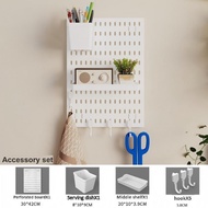 SUNLINK SOURCE Pegboard Wall OrganizerWall Display Shelf Pegboard Rack Pegboard Organizer with Acces