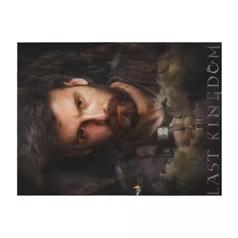 Finan- the Last Kingdom Throw Blanket cosplay anime Large Flannel Moving Blankets