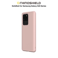 RhinoShield SG-SolidSuit Series Samsung Galaxy S20 /S20 FE/ S20 Ultra/ S20 Plus Shock Absorbent Slim Phone Case 3.5M / 11ft Drop Protection