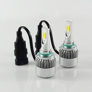 หลอดไฟหน้า LED รุ่น C6 ขั้ว H1 H3 H4 H7 H8/H9/H11/ 9005 HB3/ 9006 HB4 /36W 9V-36V 3600LM C6 6000K /แ