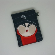 Simple 9-slot folding card & money wallet card holder - shincan
