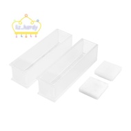 Quartz Cuvette,Spectrophotometer Cuvettes 10 mm Path Length, 45mm Height, 3.5 ML Capacity - 2 PCS