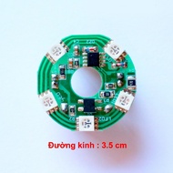 Color-changing led altar lamp circuit, many light modes