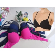 Demi Bra Women DKNY Push Up Underwire Cotton 36E - Dk Push Up Bra