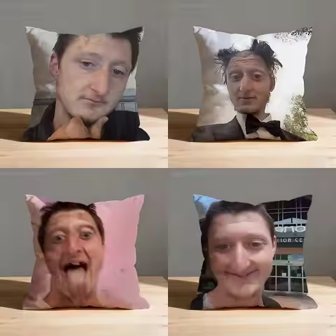 Daniel Larson Selfie Throw Pillow Case For 55x55cm 40x40cm 45x45cm 50x50cm 30x30cm Square Office Pil