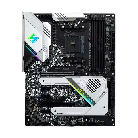 ASRock X570 STEEL LEGEND Motherboard Support 5500 5600 5600X 5700X 5700x3D 5800x3D CPU 4xDDR4 128GB 