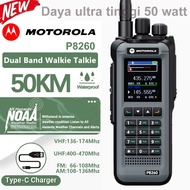 HT Handy Talkie P8260 MOTOROLA Professional two-way radio 999 Saluran Daya 50 Watt Panggilan jarak 5