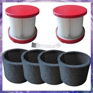 (Y W Z H)49-90-1900 HEPA Filter Foam Sleeve Filters Replacement for  Cordless  Vacuum 0780-20 0880-2