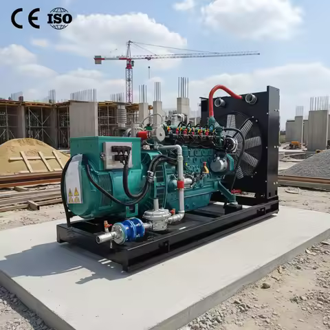 50kW Natural Gas Generator Hot Sale 50kW 100kW 150kW 200kW 250kW Natural Gas Generator LPG CNG Bioga