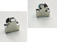 D-SUB外殼 DB15P 鐵殼45度 側出線 DB-15芯 15P 金屬殼 裝配殼