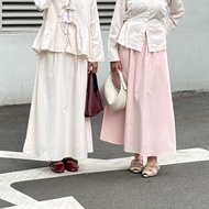 NALA MAXI SKIRT Cotton Silk Maxi Skirt