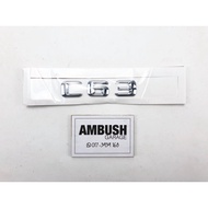 Mercedes Benz C63 Logo Emblem Chrome Badge AMG C Class C 63 BiTurbo
