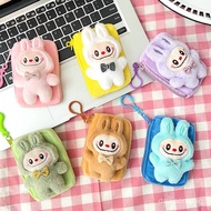 Labubu Coin Purse Plush Coin Purse Coin Bag Key Bag Lipstick Bag Children's Bag Cartoon Bag Earphone