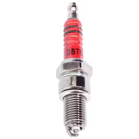 Spark Plug Compatible with GY6 125cc 150cc 200cc 250cc CG125 CF250 CH250 D8TC D8EA DR8EA Yamaha Kawa