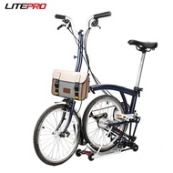 Litepro Large Capacity Messenger Bag Folding Bicycle Waterproof Wear-resisting For Brompton Dahon Bi