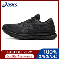 100% Original Asics GEL NIMBUS 24 Men's Running Shoes black Unisex wide last Women's Sneakers Cushioning Breathable Sports Salking Jogging Shoe