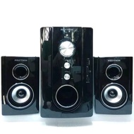 WAHYUDI Speaker Polytron Salon Aktif Bluetooth Radio USB Orinal