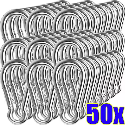 Mini Carabiner Alloy Survival Gear Camp Mountaineering Hook Outdoor Carabiner Keychain Tourist Hooks