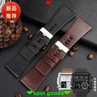 Strap Men's Large Watch Strap Suitable for Feike Dissay DZ7396DZ1206DZ1399DZ1405 Genuine Leather 303
