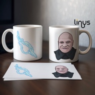 The Addams Family Wednesday Uncle Fester and Electric Lightning coffee mugBolt