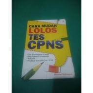 [USED BOOK] - Easy Ways to Pass the CPNS Test (Abilical Test Umum, Academic Potential, Psychometric 