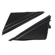 【GTTR】1 pair Matte Black Side Door Mirror Flag Cover For Fiat 500 2012-2019 1SJ85KX7AAready stock