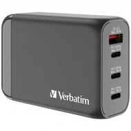 Verbatim - 4端口100W PD 3.0 &amp; QC 3.0 GaN旅行充電器 (黑色)